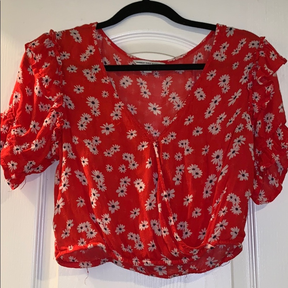 American Eagle Crop Top